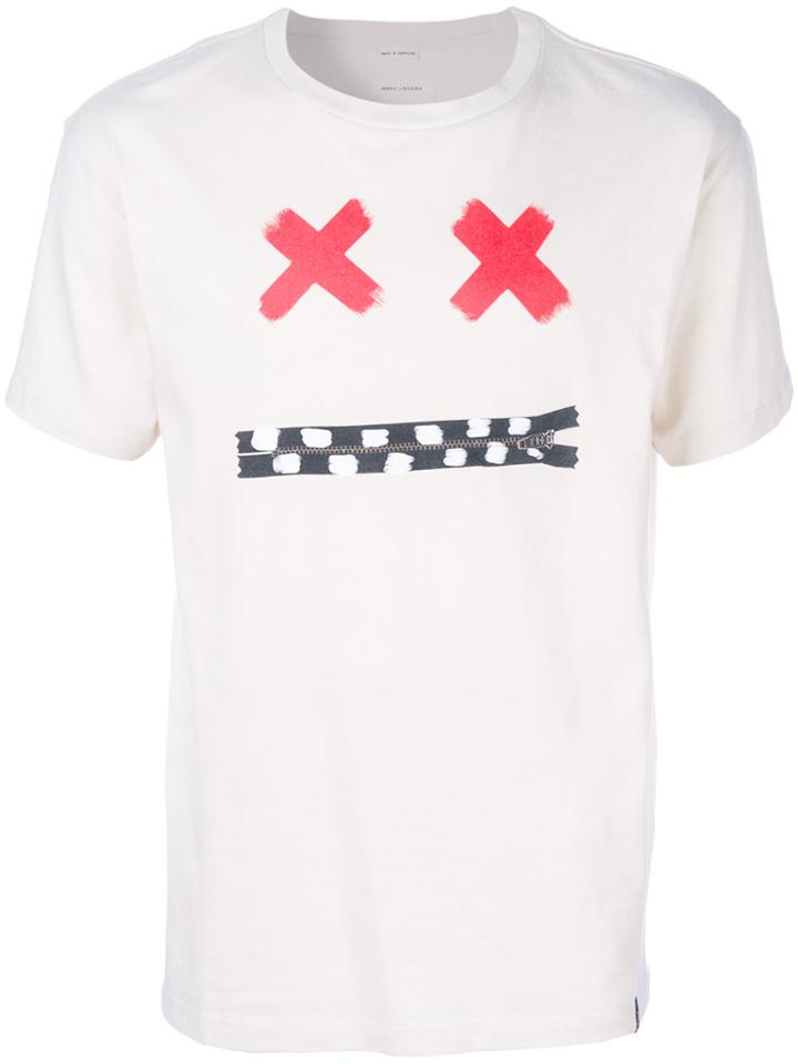 Marc Jacobs Printed T-shirt - Nude & Neutrals