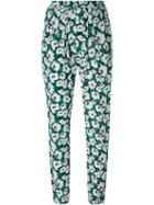 Stella Mccartney Floral Print Tapered Trousers
