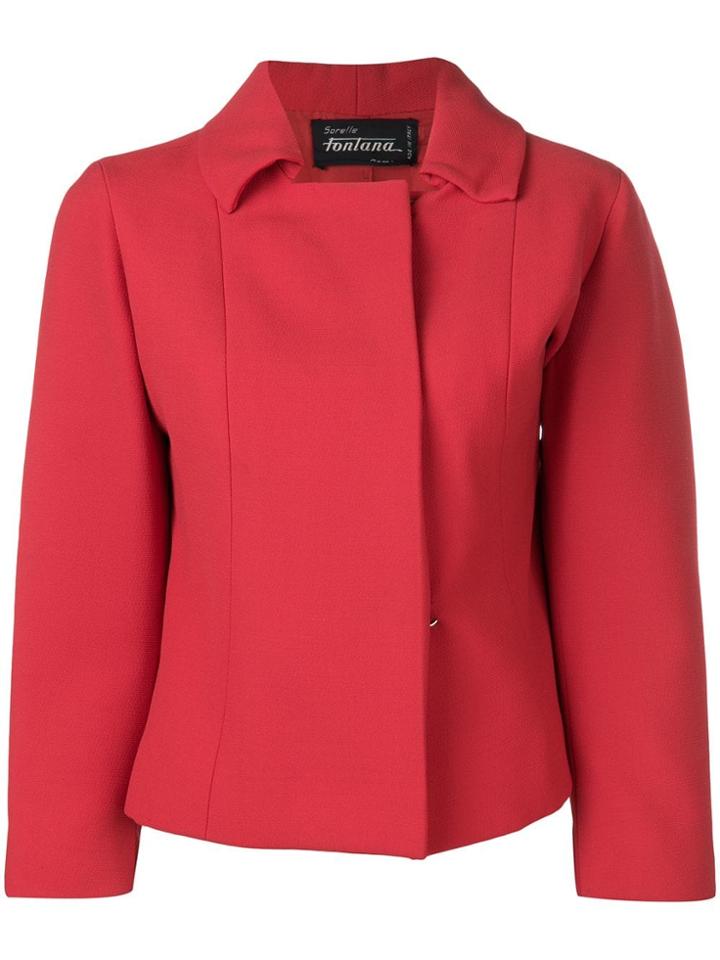 A.n.g.e.l.o. Vintage Cult 1960's Sorelle Fontana Jackets - Red