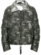 Kru Camouflage Reversible Jacket - Grey