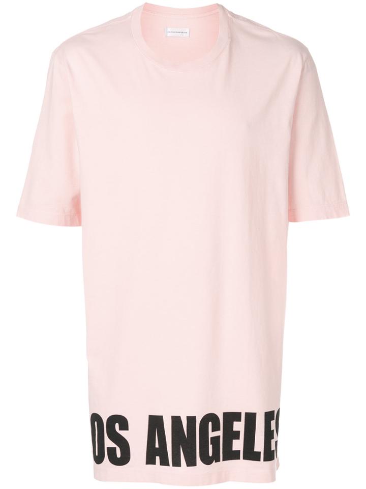 Faith Connexion Los Angeles T-shirt - Pink & Purple