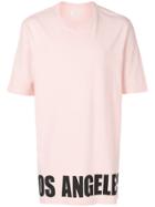 Faith Connexion Los Angeles T-shirt - Pink & Purple