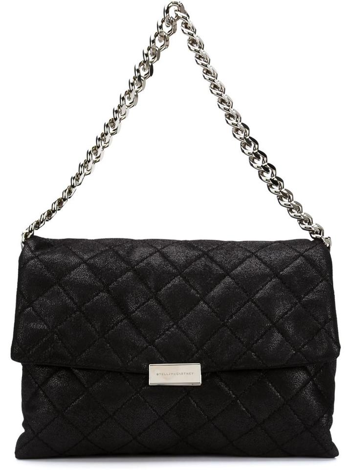 Stella Mccartney 'becks' Tote, Women's, Black, Acetate/polyester