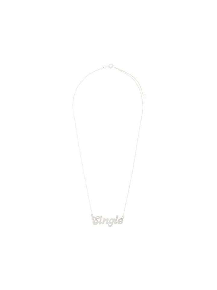 'single' Necklace, Women's, Metallic, True Rocks