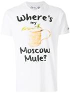 Mc2 Saint Barth Moscow Mule Print T-shirt - White