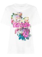 Golden Goose Deluxe Brand Graphic Print T-shirt - White