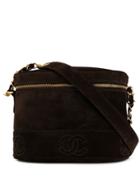 Chanel Pre-owned 1997's Triple Cc Chain Shoulder Bag - Brown