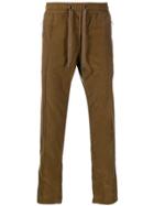 Dolce & Gabbana Corduroy Track Pants - Brown