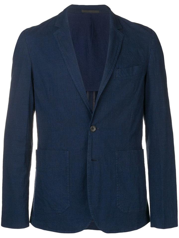 Ps Paul Smith Classic Single-breasted Blazer - Blue