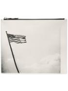 Calvin Klein 205w39nyc American Flag Pouch - White