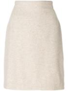 Versace Pre-owned Pencil Skirt - Neutrals