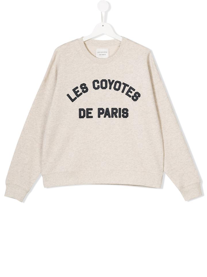 Les Coyotes De Paris Patti Sweatshirt - Nude & Neutrals