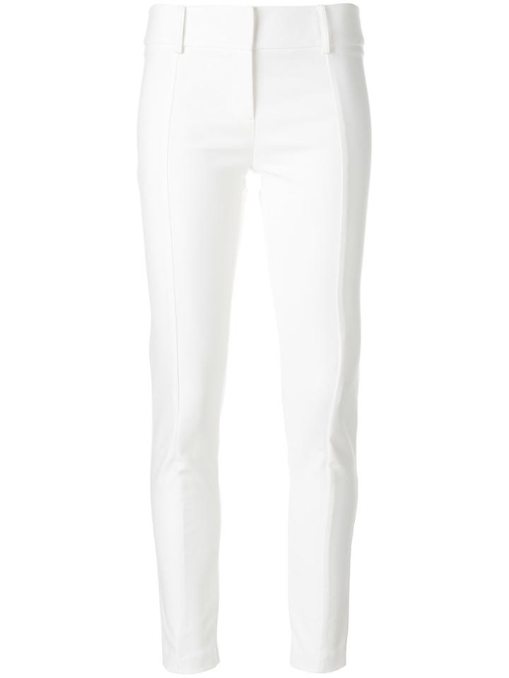 Patrizia Pepe Skinny Trousers - White