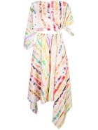 Rosie Assoulin Tie-dye Print Two-piece - White