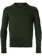 À La Garçonne Knitted Pullover - Green