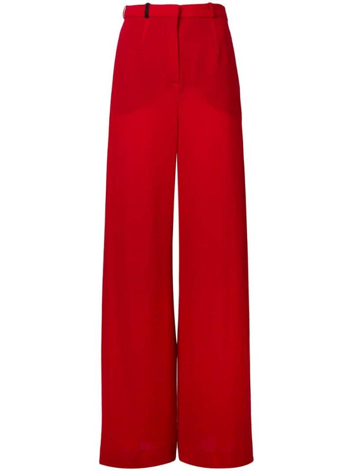 Lanvin Flared Tailored Trousers