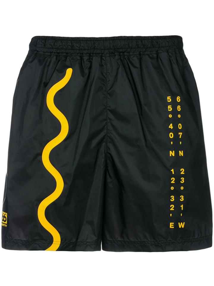 Soulland Elasticated Waist Shorts - Black