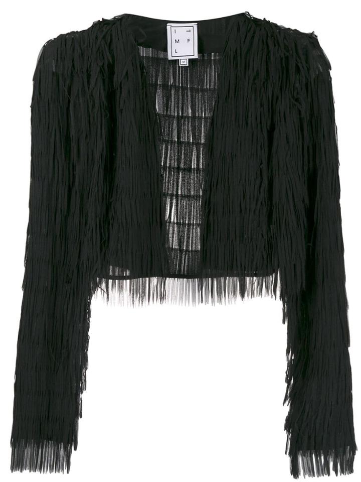 In The Mood For Love Coco Bolero Jacket - Black