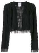In The Mood For Love Coco Bolero Jacket - Black