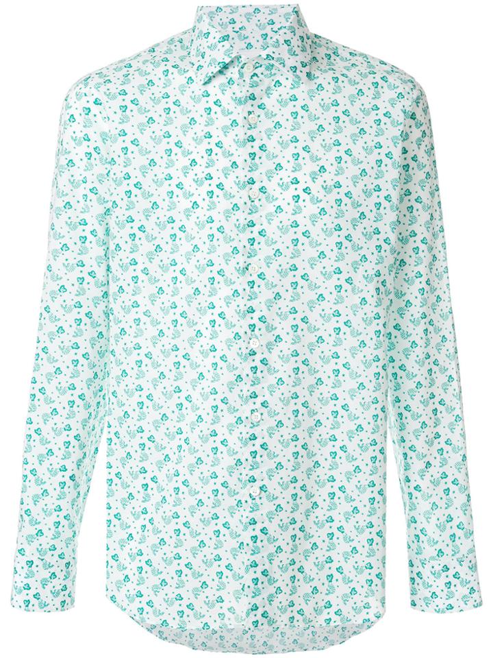 Prada Mermaid Print Shirt - White