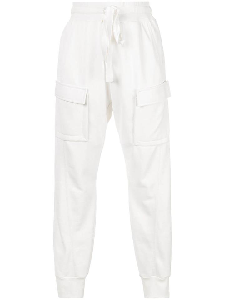 Manning Cartell Cropped Cargo Trousers - White