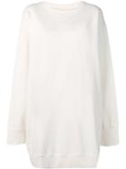Mm6 Maison Margiela White Sweater Dress