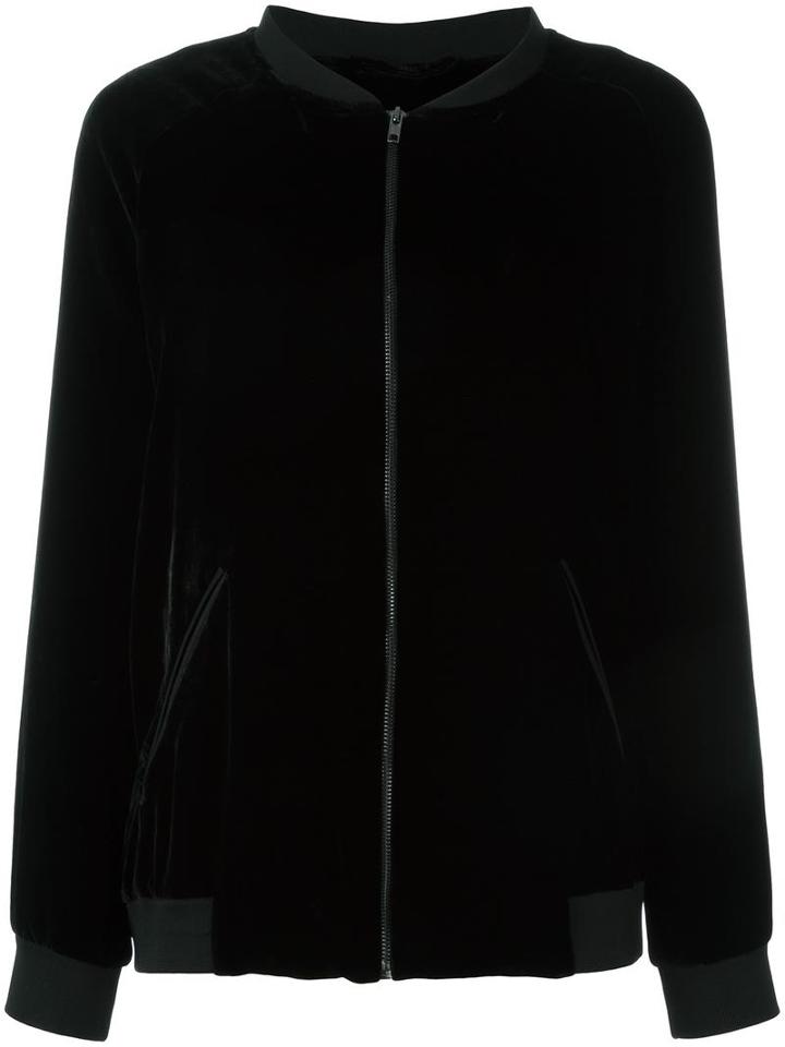 Just Female 'ware' Bomber Jacket, Women's, Size: Xs, Black, Viscose/silk