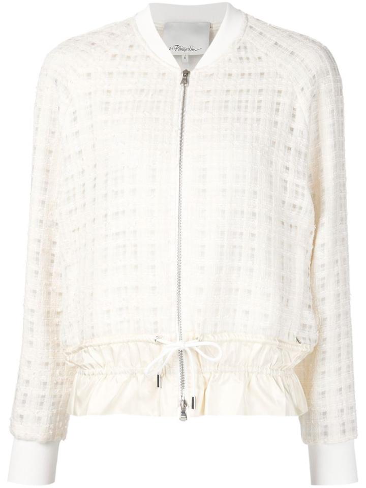 3.1 Phillip Lim Bouclé Bomber Jacket