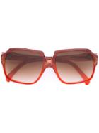 Yves Saint Laurent Vintage Oversized Sunglasses, Women's, Brown