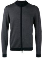 Giorgio Armani - Zipped Sweatshirt - Men - Virgin Wool - 48, Blue, Virgin Wool