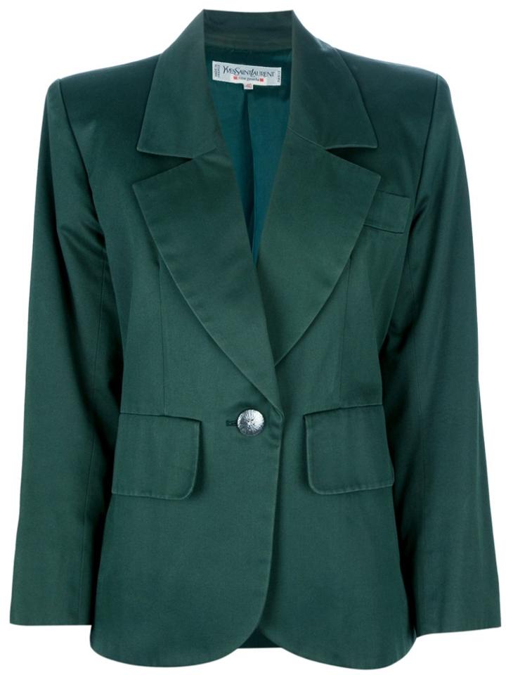 Yves Saint Laurent Vintage Skirt Suit - Green