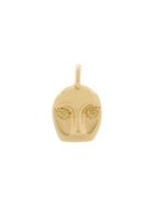 Maria Black Man Ray Charm - Gold