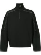 Oamc Exposed Stitch Detailing Jacket - Black