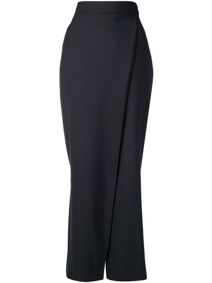 Ports 1961 Wide Leg Trousers - Black
