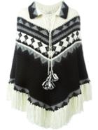 Saint Laurent Knitted Poncho