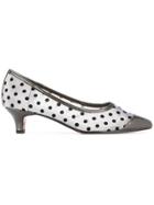 Guild Prime Pointed Polka-dot Pumps - Grey