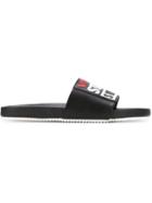 Swear Vision Street Wear X Swear Sliders, Men's, Size: 44, Black, Rubber/leather