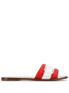 Bottega Veneta Intreccio Sandals - Red