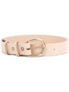 Ryan Roche Buckle Belt - Nude & Neutrals