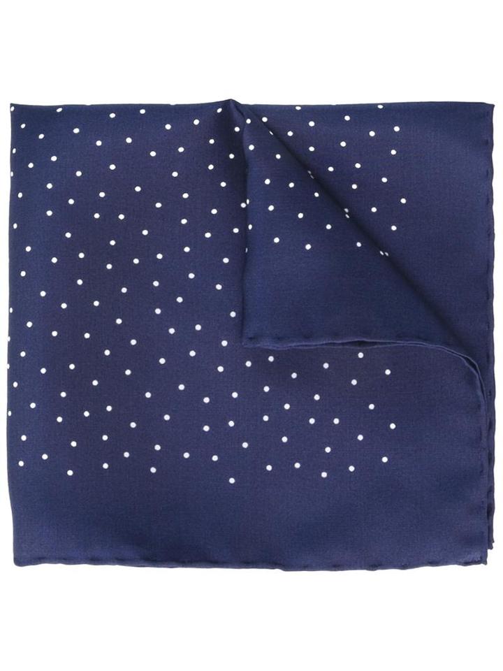 Lanvin Dot Panel Pocket Handkerchief, Men's, Silk