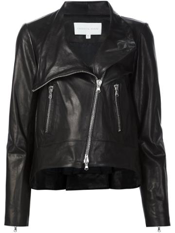 Veronica Beard 'mission' Moto Jacket, Women's, Size: 6, Black, Leather