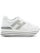 Hogan Maxi Platform Sneakers - White