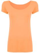 Track & Field Cut Out Detail T-shirt - Yellow & Orange