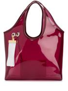See By Chloé Transparent Tote Bag - Red