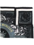 Alexander Mcqueen Hope And Promise Scarf - Black