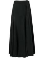 Valentino Vintage 1980's High Rise Skirt - Black