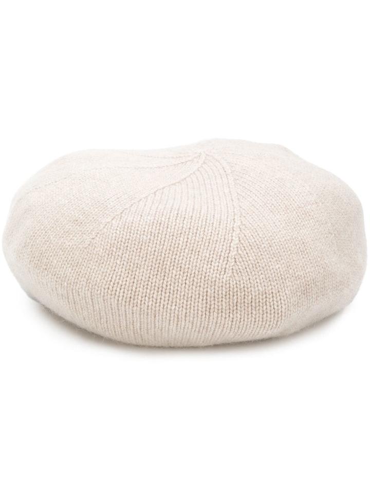 Sofie D'hoore Cashmere Beret - Nude & Neutrals
