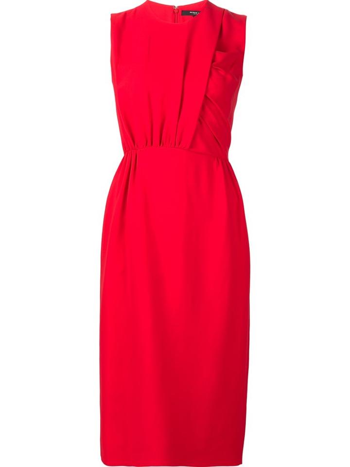 Derek Lam Gathered Front Shift Dress