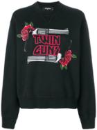 Dsquared2 Twin Guns Print Sweatshirt - Black
