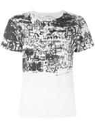 Saint Laurent Graffiti Print T-shirt